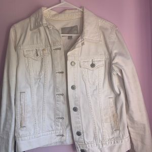 Vintage White Jean Jacket
